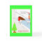 Christmas Card customisable cute robin