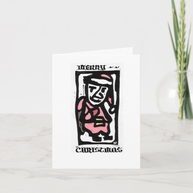 Christmas Card - Dad's Santa (Front)