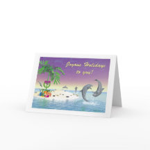 Christmas Card - "Desert Isle Christmas"