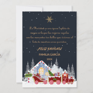 Christmas Card Editable Name Polar Express