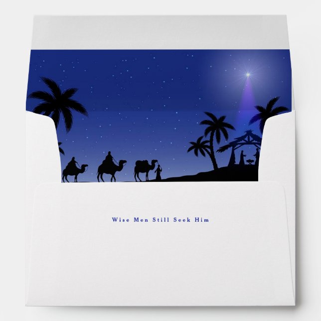 Christmas Card Envelope (Back (Bottom))
