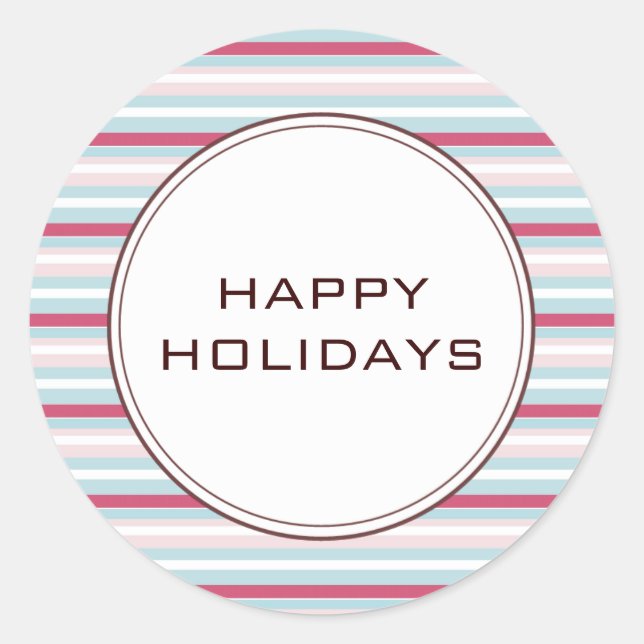 Christmas Card Envelope Seals (Front)