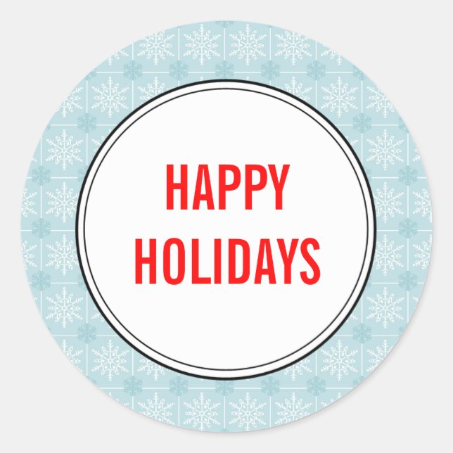 Christmas Card Envelope Seals (Front)