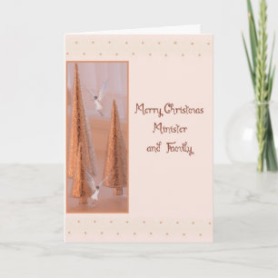 Christmas Card for Minister & Family