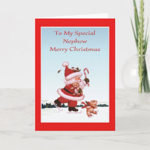 Christmas Card For Nephew