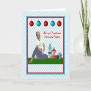 Christmas Card for Sorority Sister