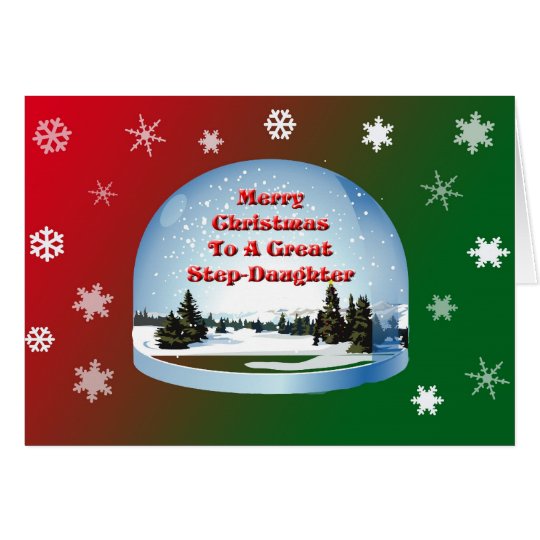 Christmas Card For Step-Daughter