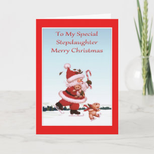 Christmas Card For Stepdaughter