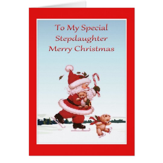 Christmas Card For Stepdaughter