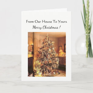 Christmas card from our house to yours