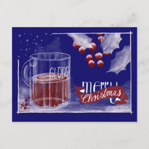Christmas card Glögg Glühwein Merry Christmas