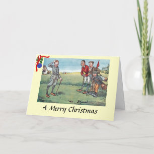 Christmas Card - Golf - Stymied