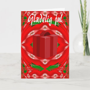 Christmas Card In Danish