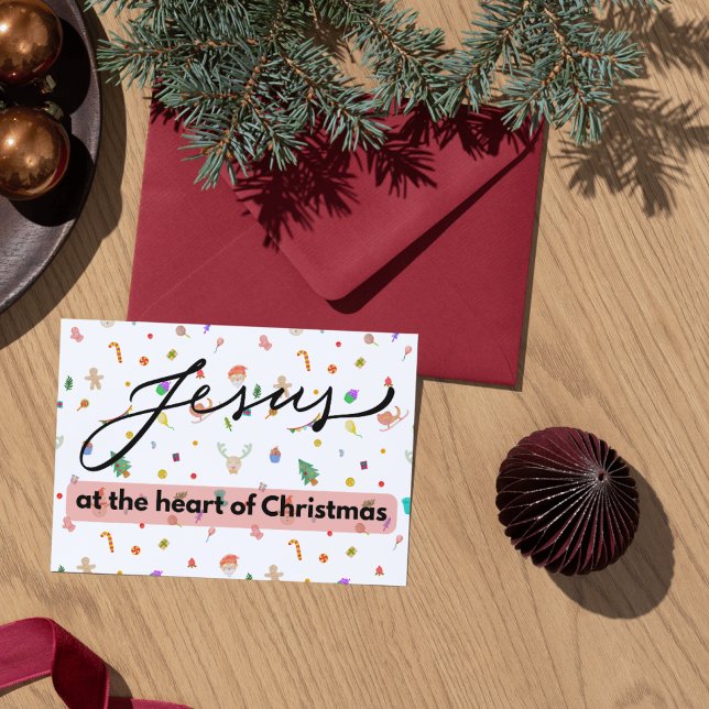 Christmas Card: Jesus at the heart of Christmas Card (Creator Uploaded)