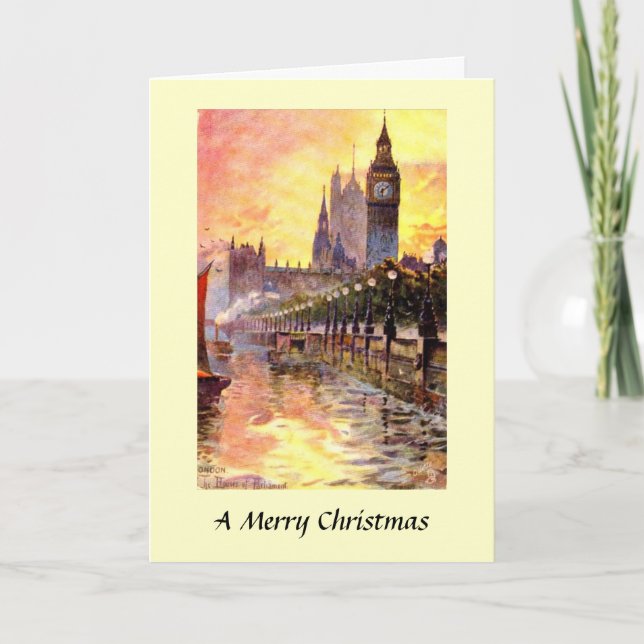 Christmas Card - London, Westminster (Front)