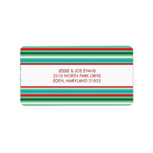 Christmas Card Mailing Address Labels