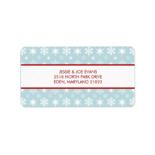 Christmas Card Mailing Address Labels