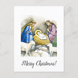 Christmas Card Merry Christmas Wishes Bethlehem  F