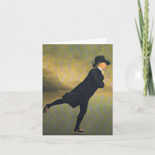 Christmas Card - Minister Skating