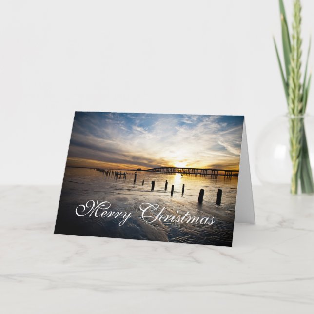 Christmas Card Mississippi Gulf Coast (Front)