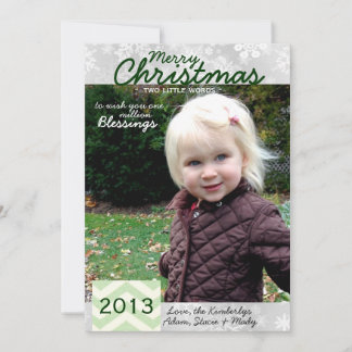Christmas Card - One million Blessings