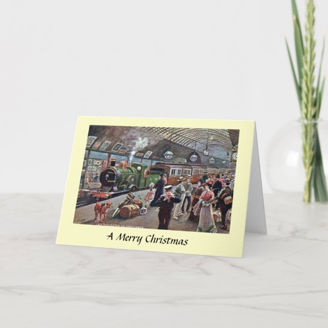 Christmas Card - Paddington Station, London (Front)