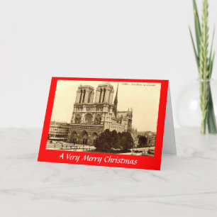 Christmas Card - Paris, Notre-Dame