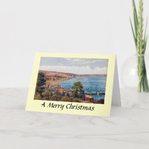 Christmas Card - Penzance from Newlyn