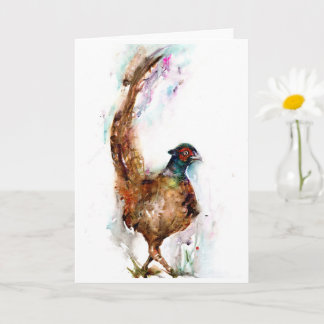 Christmas Card Pheasant