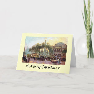Christmas Card - Place du Châtelet, Paris