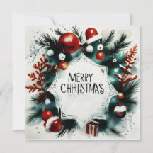 Christmas card (postal).