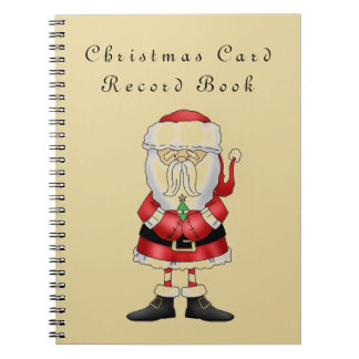 Christmas Card Record Book