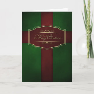 Christmas Card Red and Green