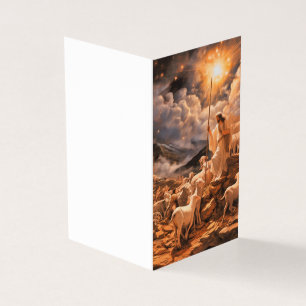 Christmas Card Religious Personalised