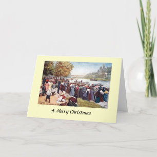Christmas Card - River Dee at Chester