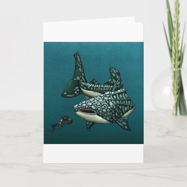 Christmas Card Shark (Front)