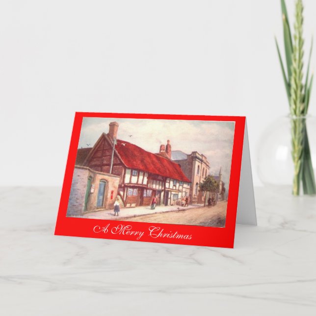 Christmas Card, Stratford-upon-Avon Holiday Card (Front)
