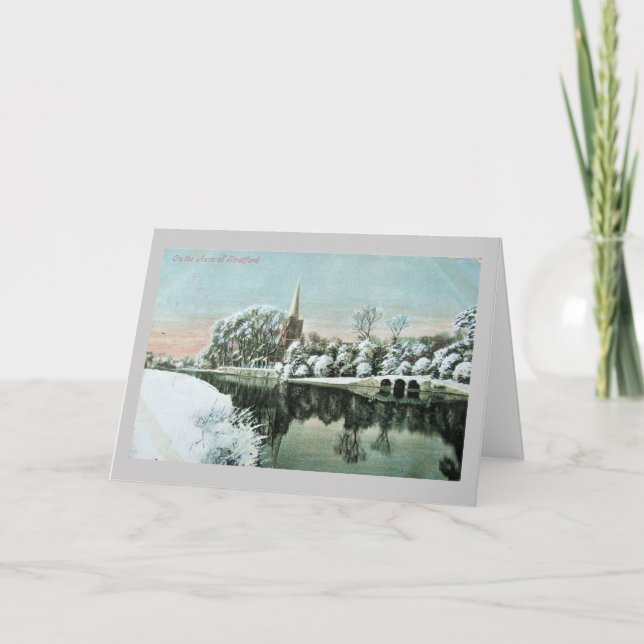 Christmas Card, Stratford-upon-Avon Holiday Card (Front)