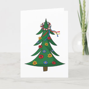 Christmas Card - Ukrainian Vinok