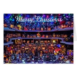 Christmas Card - Village Scene