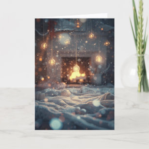 Christmas Card - Warmth, Comfort & Joy