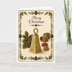 Christmas Card - with Bell