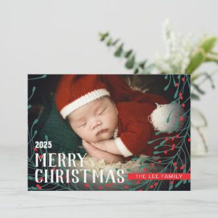 Christmas Card with Personalised Picture
