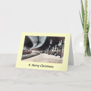Christmas Card - York Railway Station