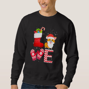 Christmas Cardigan Welsh Corgi Sweatshirt