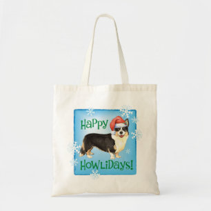 Christmas Cardigan Welsh Corgi Tote Bag