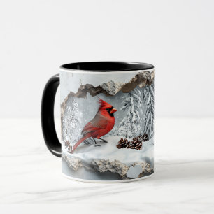 Christmas Cardinal Mug