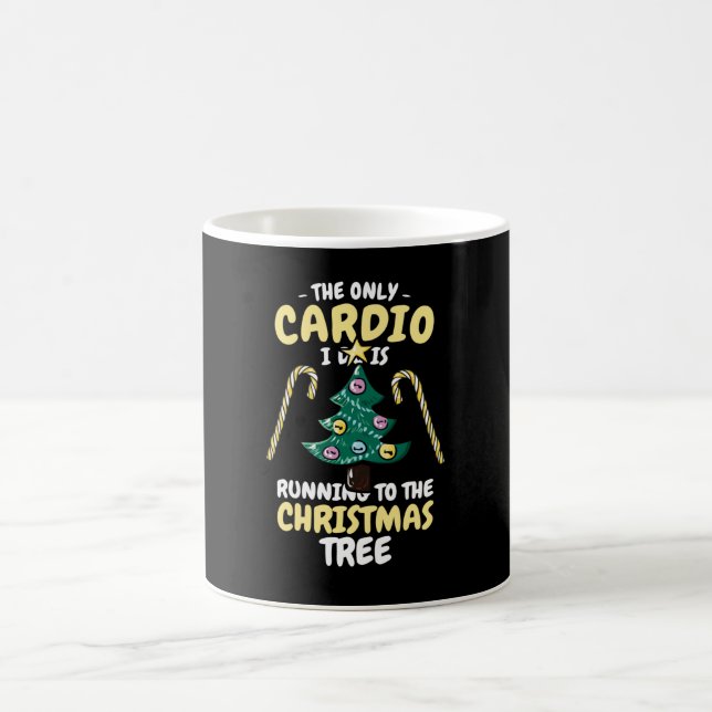 Christmas Cardio Coffee Mug (Center)