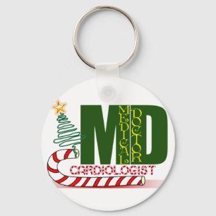 CHRISTMAS CARDIOLOGIST KEY RING