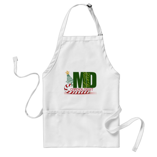 CHRISTMAS CARDIOLOGIST STANDARD APRON (Front)